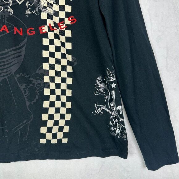 Smet By Christian Audigier Born On The Street Vintage Y2K Tee Shirt Size Large - Picture 7 of 9